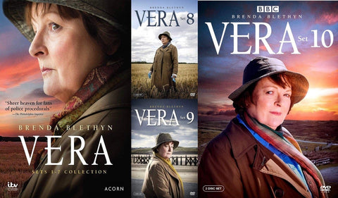 Vera TV Series Seasons 1-10 DVD Set Acorn Media DVDs & Blu-ray Discs > DVDs