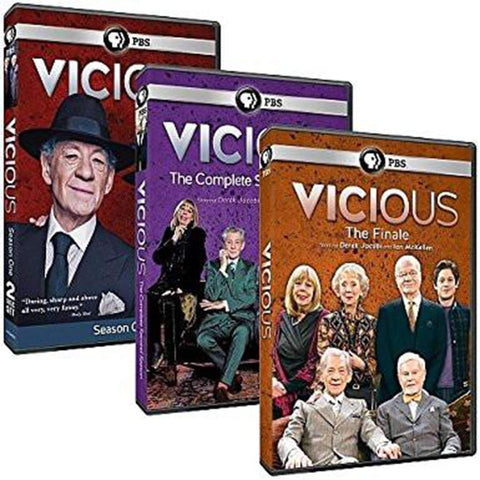 Vicious DVD Seasons 1-2 and the Finale Set. PBS DVDs & Blu-ray Discs > DVDs