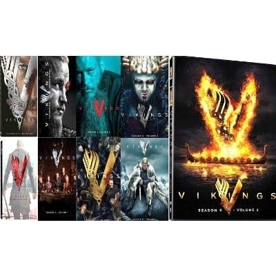 Vikings TV Series Seasons 1-6 Part 1 & 2 DVD Set 20th Century Fox DVDs & Blu-ray Discs > DVDs