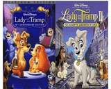 Walt Disney's Lady and the Tramp 1&2 DVD Set 2 Movie Collection