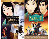 Walt Disney's Mulan 1&2 DVD Set 2 Movie Collection