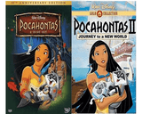 Walt Disney's Pocahontas 1&2 DVD Set 2 Movie Collection
